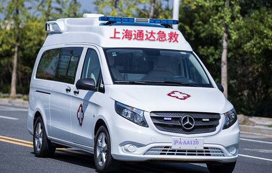上海康达救护车转运病人